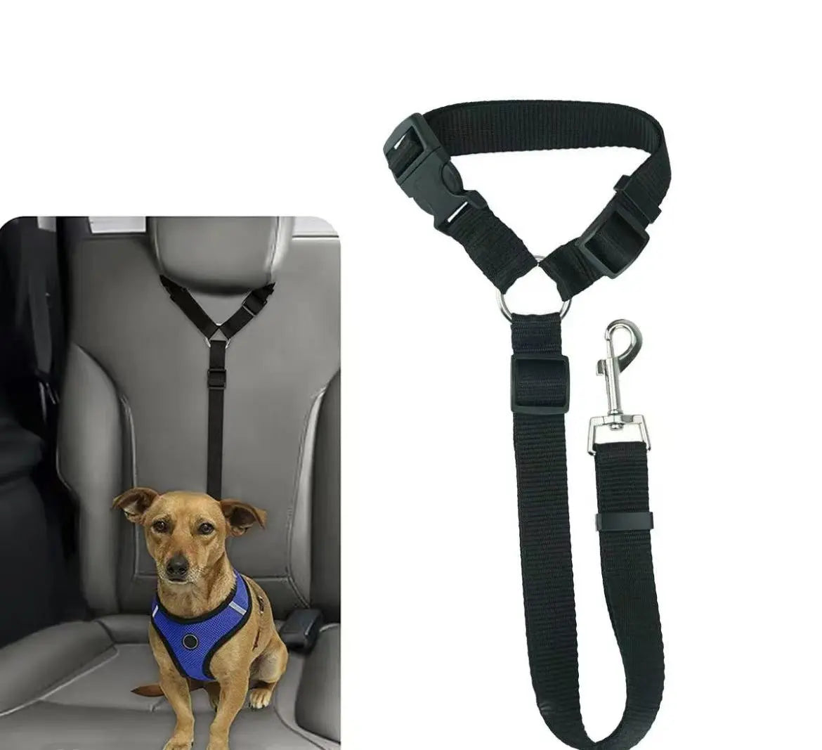 The Best Dog Safety Belt Solid Two-in-one Adjustable StepbyStep