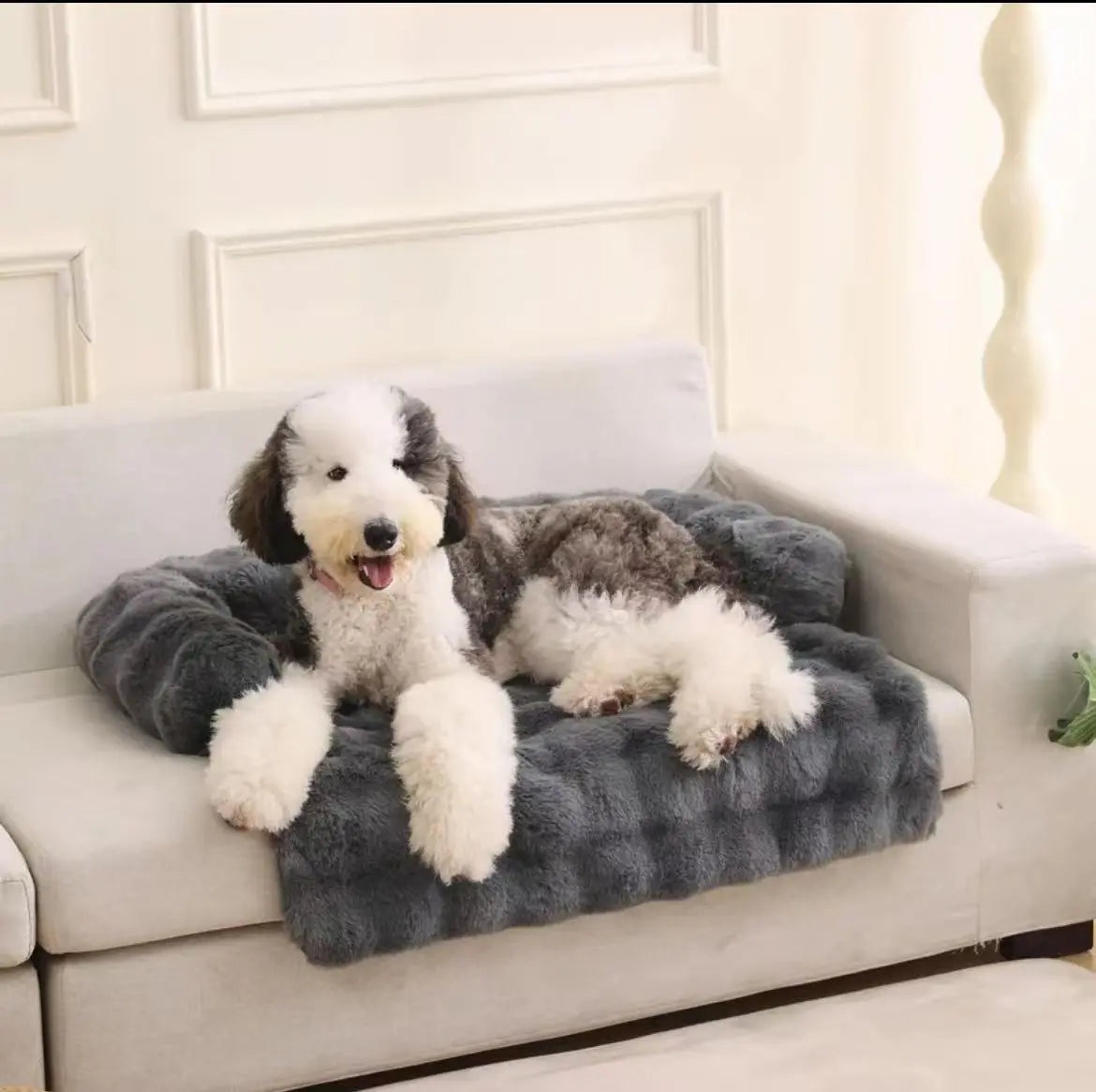 U-shaped Soft Pet Bed Mat Anti-slip Bottom StepbyStep