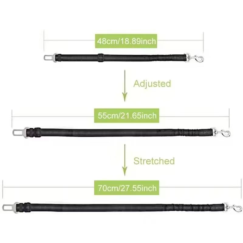 Pet Car Stretch Seat Belt StepbyStep