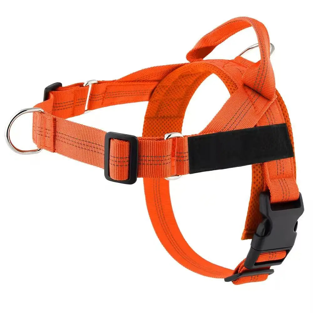 Customized Reflective No Pull Pet Harness StepbyStep