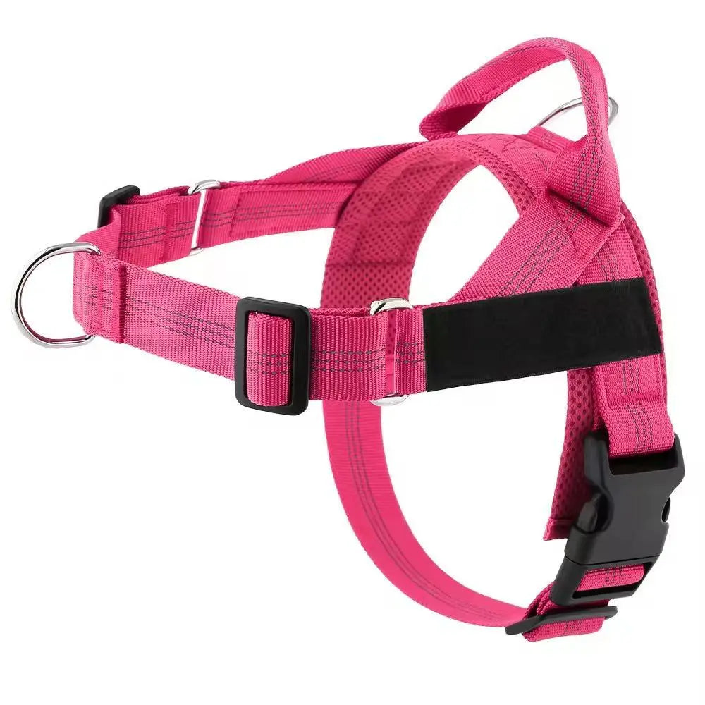 Customized Reflective No Pull Pet Harness StepbyStep