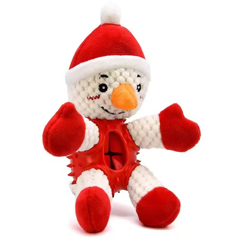 2025 Christmas Interactive Rubber Clean Teeth for dog StepbyStep