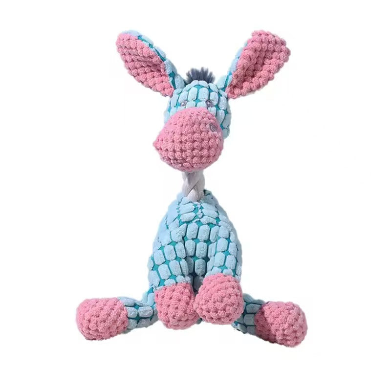 Durable Squeaky Dog Toys with Plush Stuffed StepbyStep