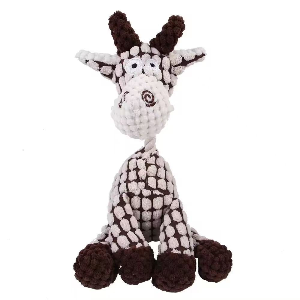 Durable Squeaky Dog Toys with Plush Stuffed StepbyStep