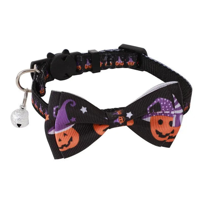 New Cat Collar for Halloween and Christmas StepbyStep