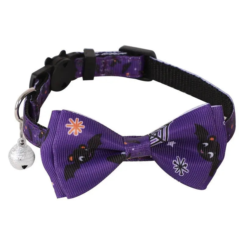 New Cat Collar for Halloween and Christmas StepbyStep