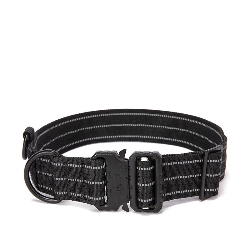 Nylon Reflective Dog Collar for Dogs StepbyStep