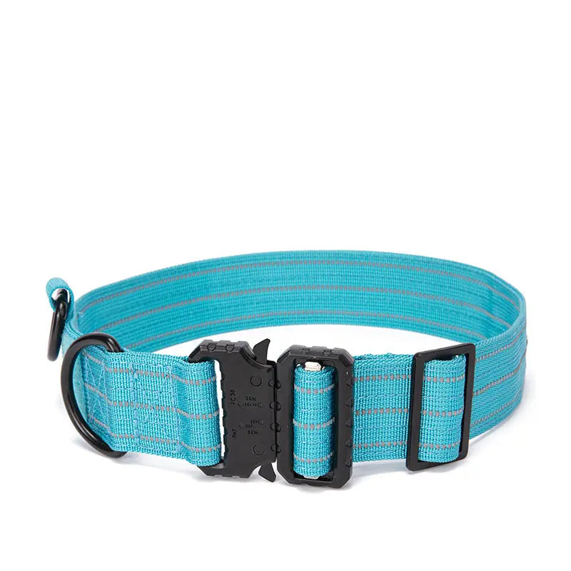Nylon Reflective Dog Collar for Dogs StepbyStep