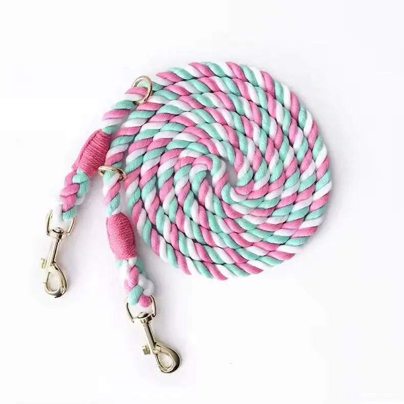 Rope Dog Leash for Walking and Training StepbyStep