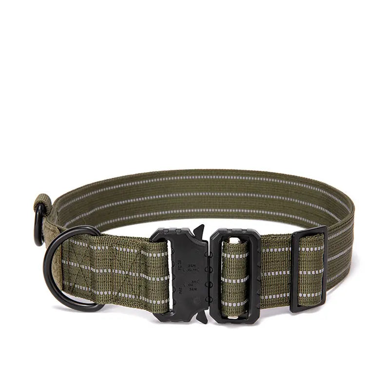 Nylon Reflective Dog Collar for Dogs StepbyStep
