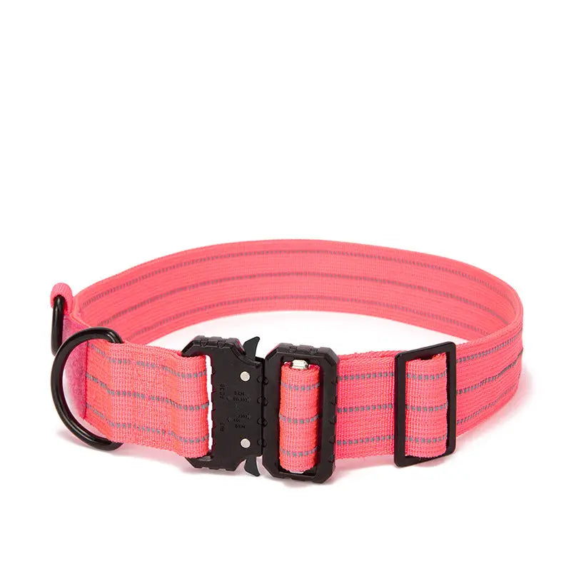 Nylon Reflective Dog Collar for Dogs StepbyStep