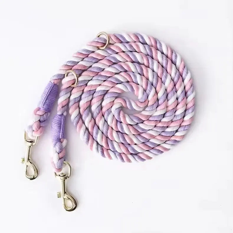 Rope Dog Leash for Walking and Training StepbyStep