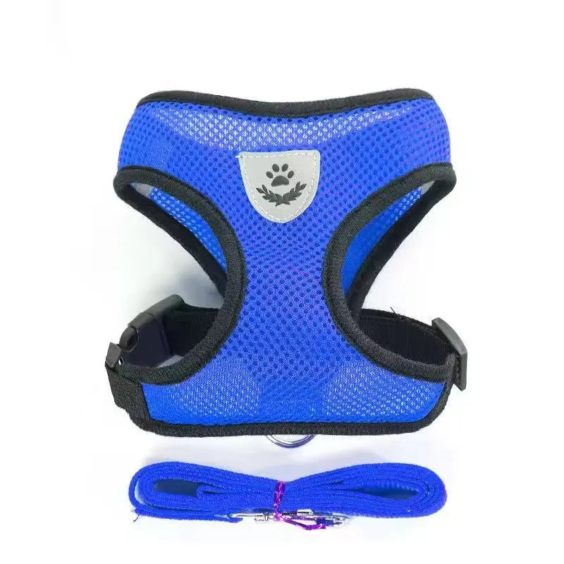Soft Comfortable Dog Harness and Leash Set StepbyStep