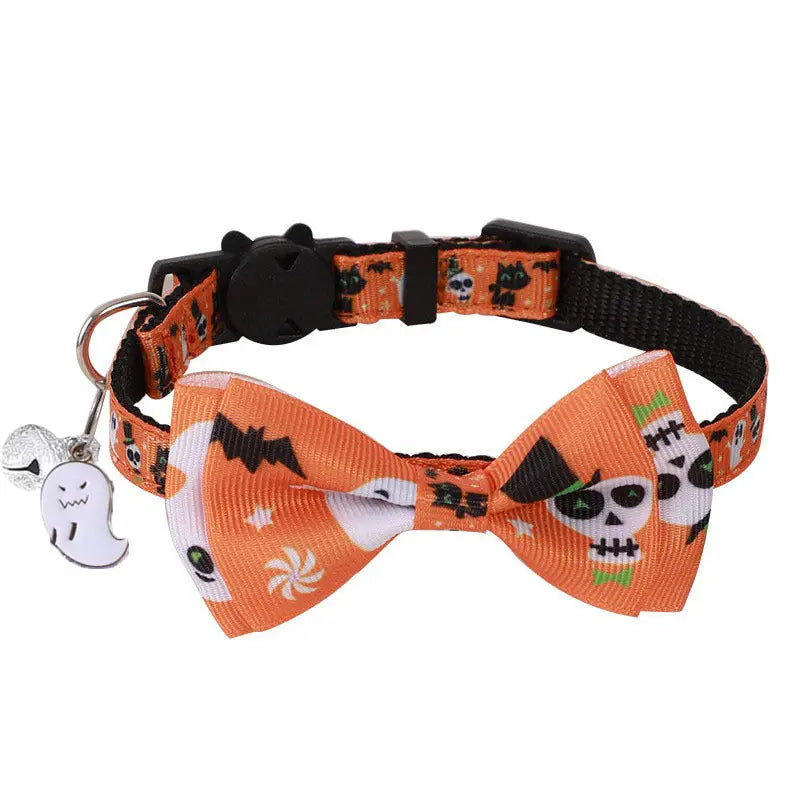 New Cat Collar for Halloween and Christmas StepbyStep