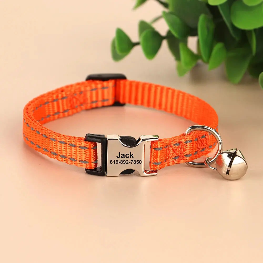 Personalized Cat Collars for Small Cats and Dogs StepbyStep