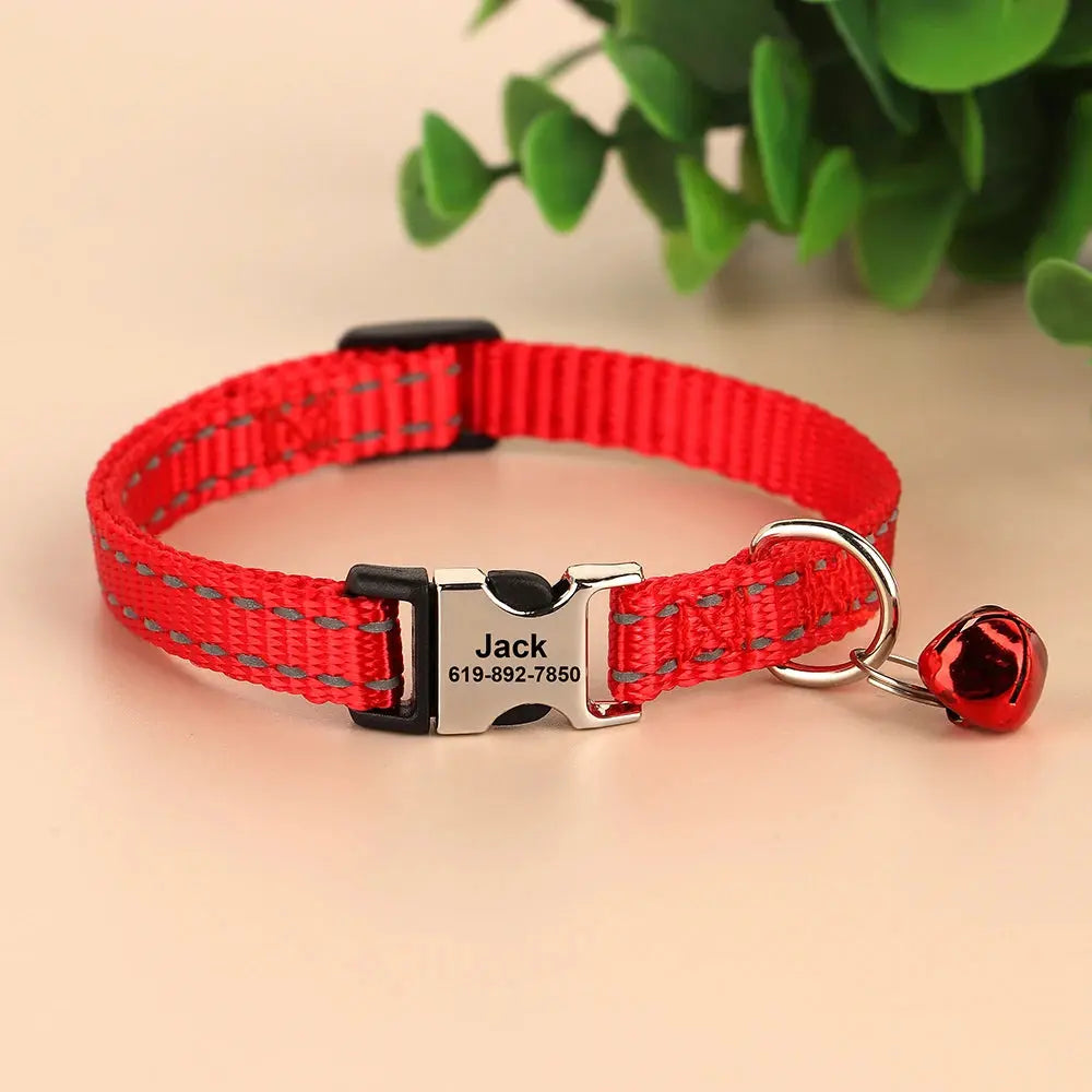 Personalized Cat Collars for Small Cats and Dogs StepbyStep