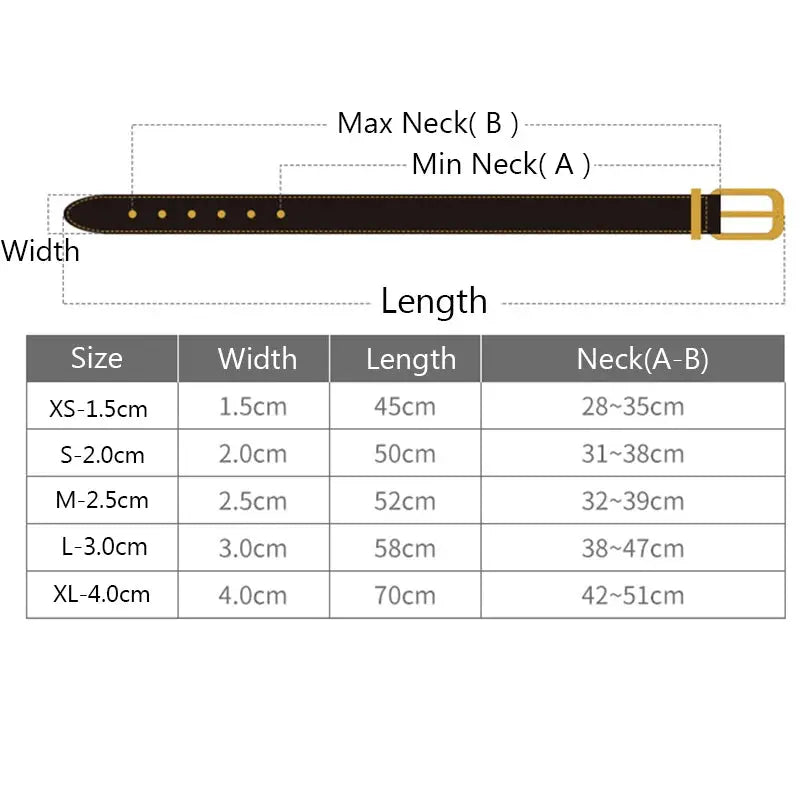 Adjustable Nylon Pet Dog Collar for Dogs StepbyStep