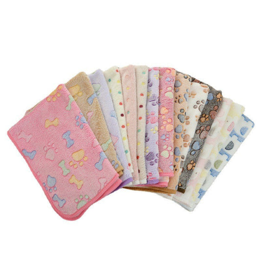 Cat Dog Flannel Blanket StepbyStep