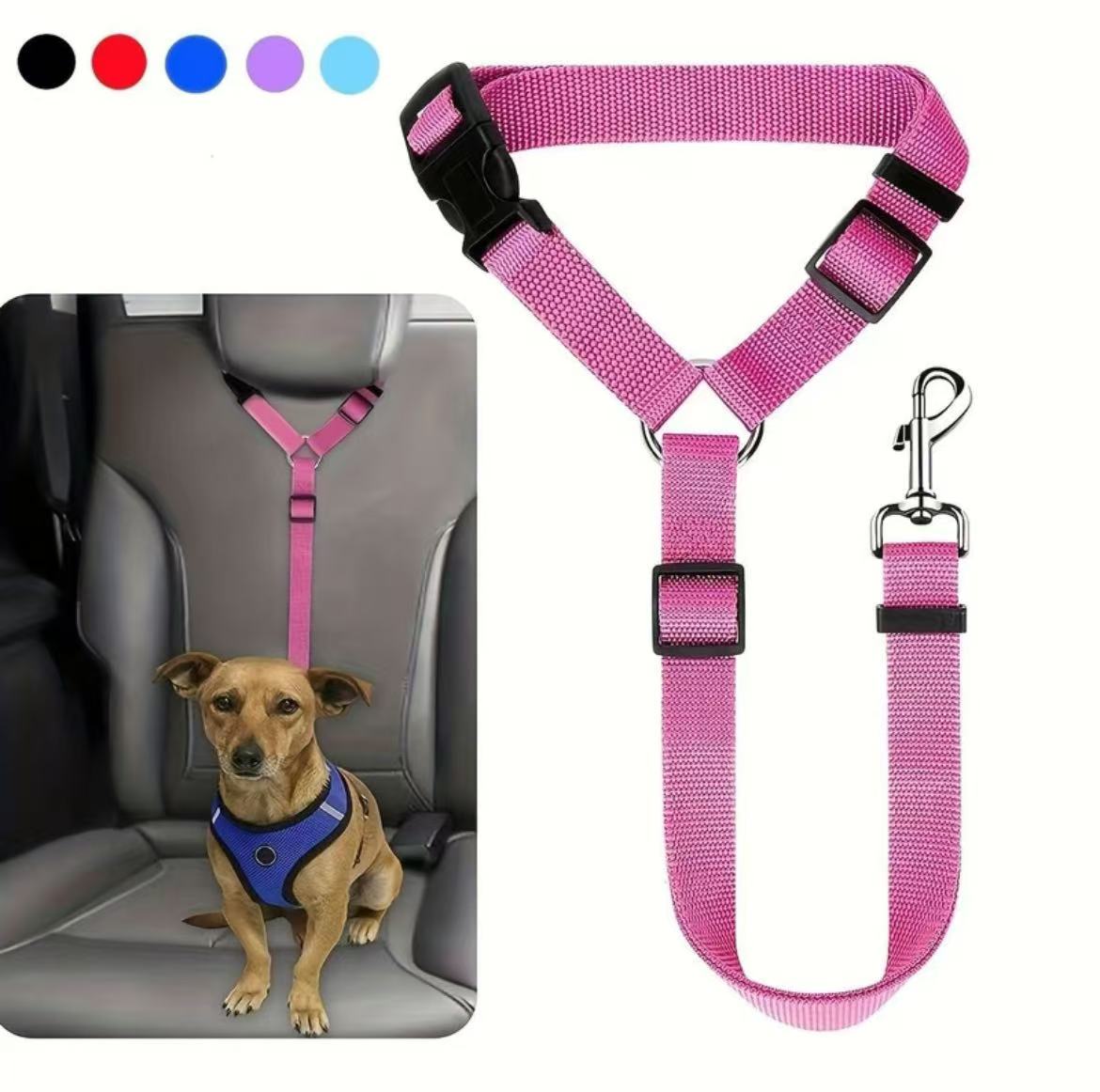 The Best Dog Safety Belt Solid Two-in-one Adjustable StepbyStep