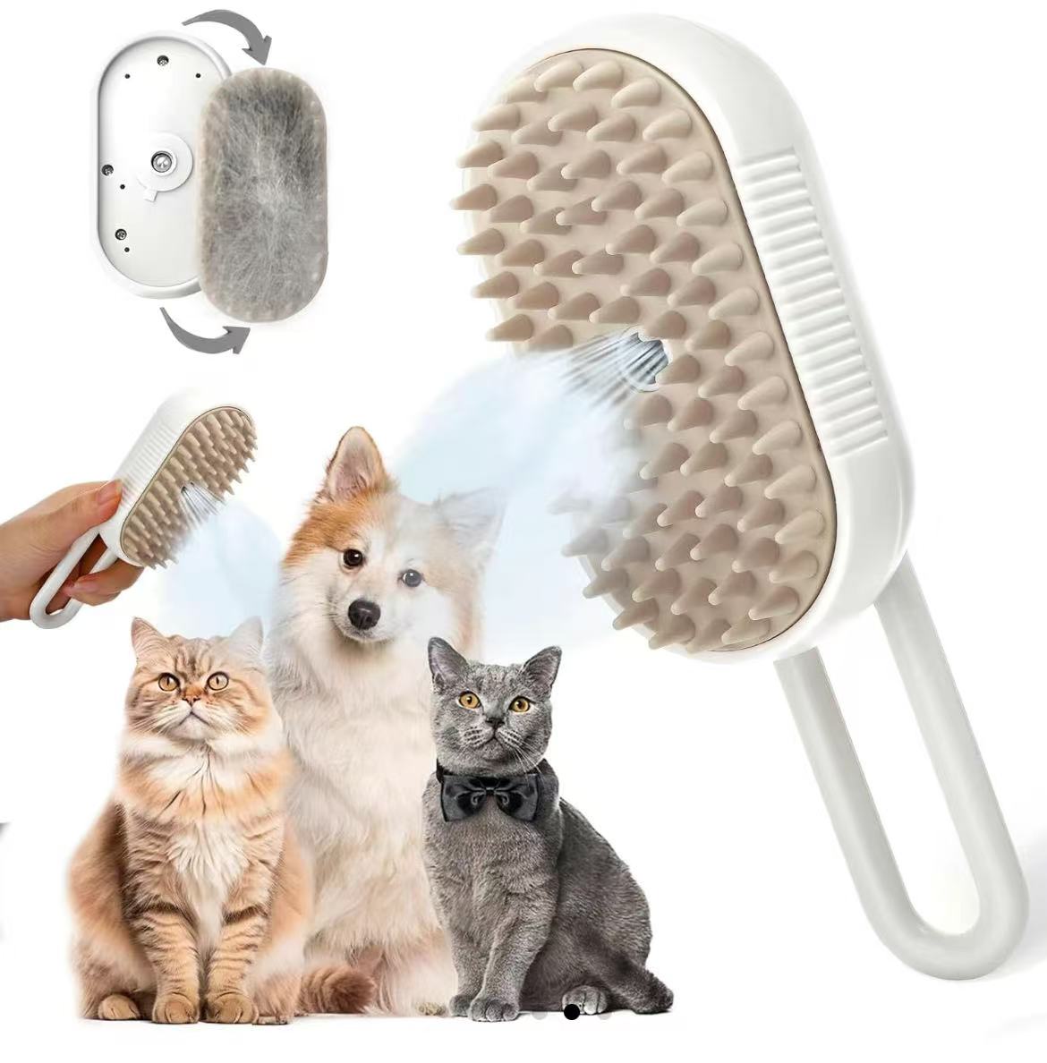 Cat Steam Brush StepbyStep