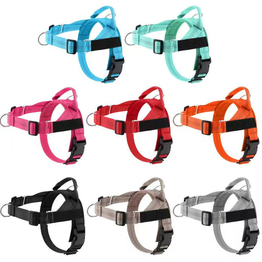 Customized Reflective No Pull Pet Harness StepbyStep