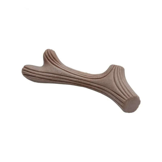 Interactive Dog Chew Toy Real Wood Powder PP Material StepbyStep