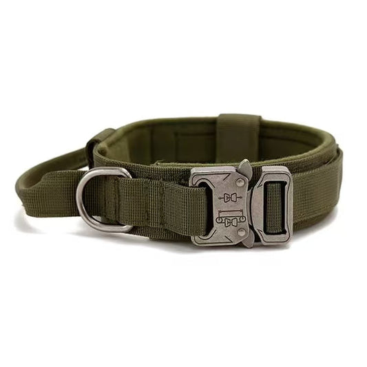 Durable Military Tactical Dog Collar StepbyStep