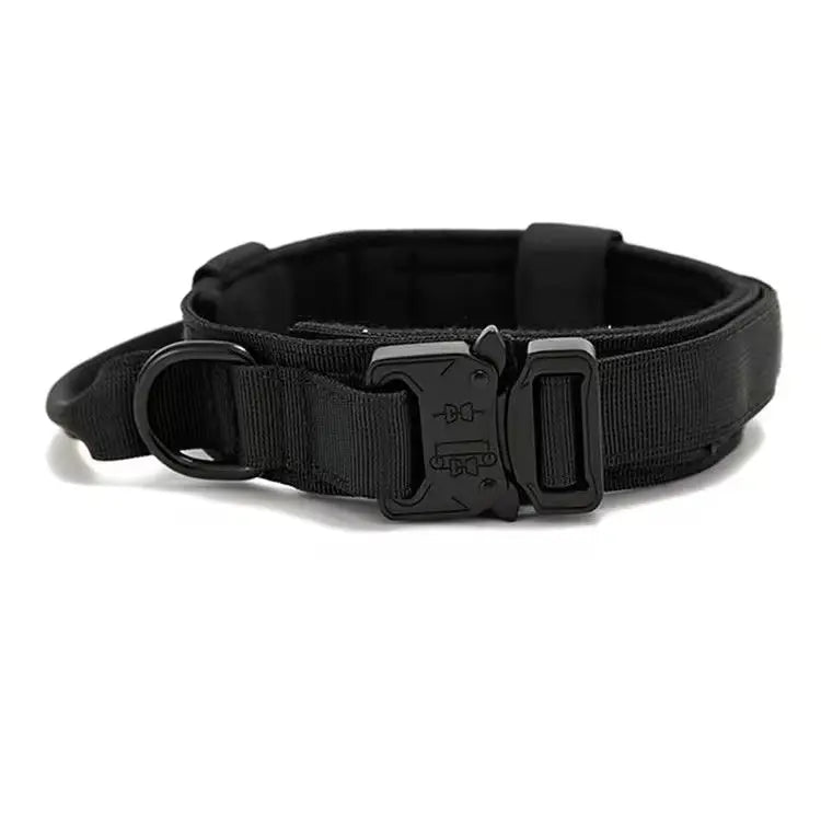 Durable Military Tactical Dog Collar StepbyStep