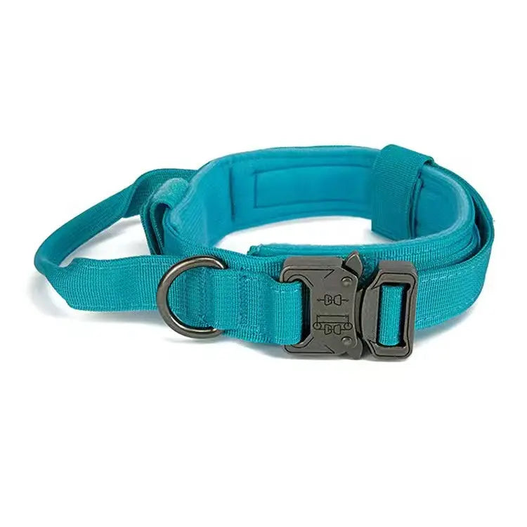 Durable Military Tactical Dog Collar StepbyStep