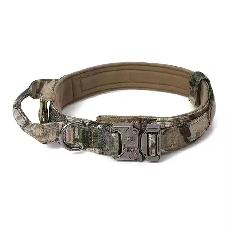 Durable Military Tactical Dog Collar StepbyStep