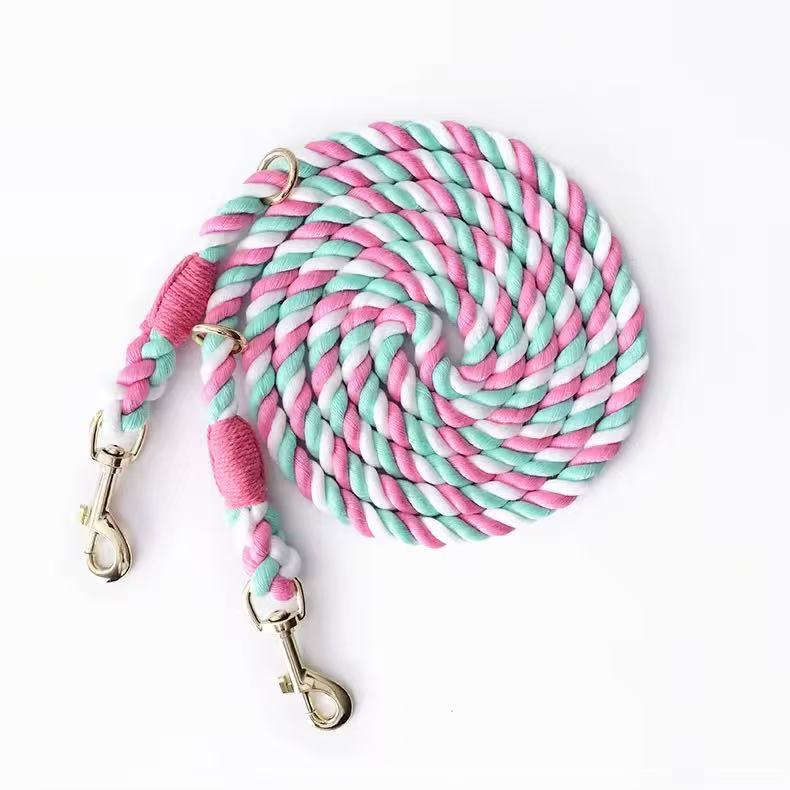 Rainbow Dog Leash StepbyStep