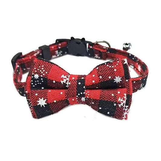 Pet Breakaway Kitten Cat Collar Bow Tie with Bell StepbyStep
