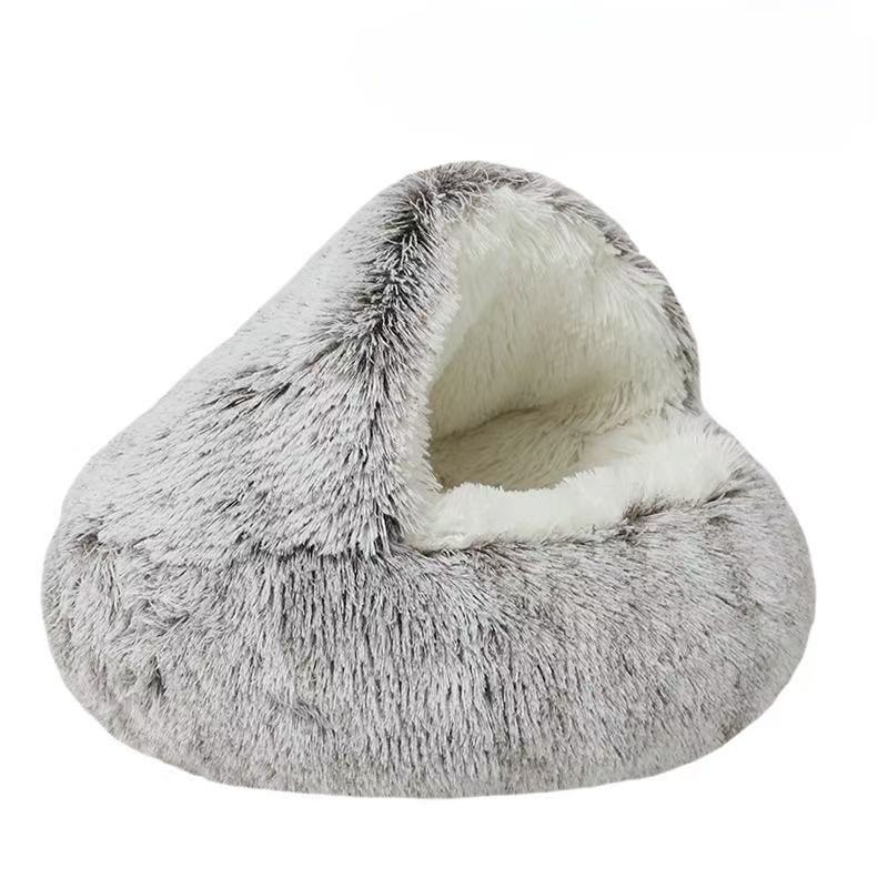 Popular Plush Pet Bed with Cover for Small Cats StepbyStep