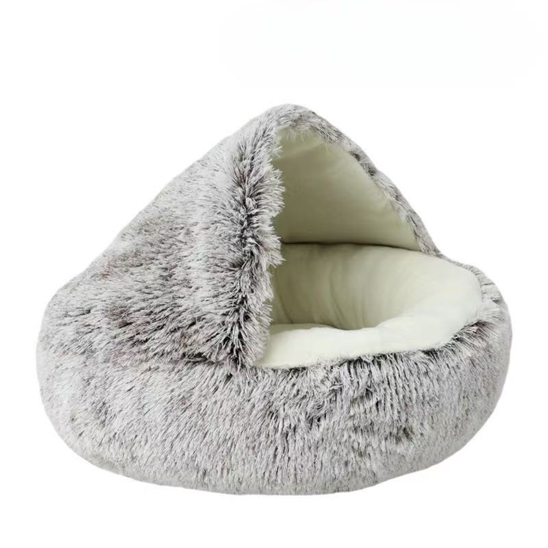 Popular Plush Pet Bed with Cover for Small Cats StepbyStep
