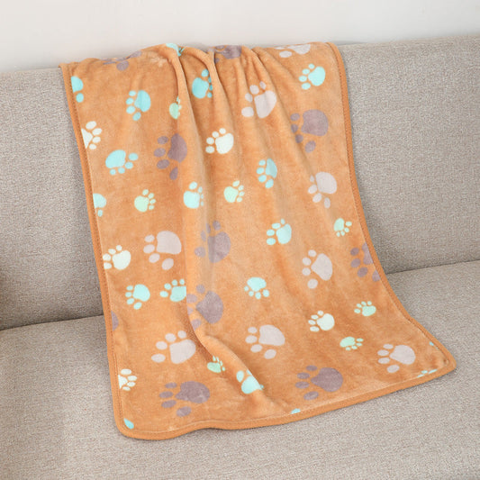 Cat Dog Flannel Blanket StepbyStep