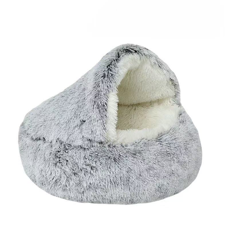 Popular Plush Pet Bed with Cover for Small Cats StepbyStep