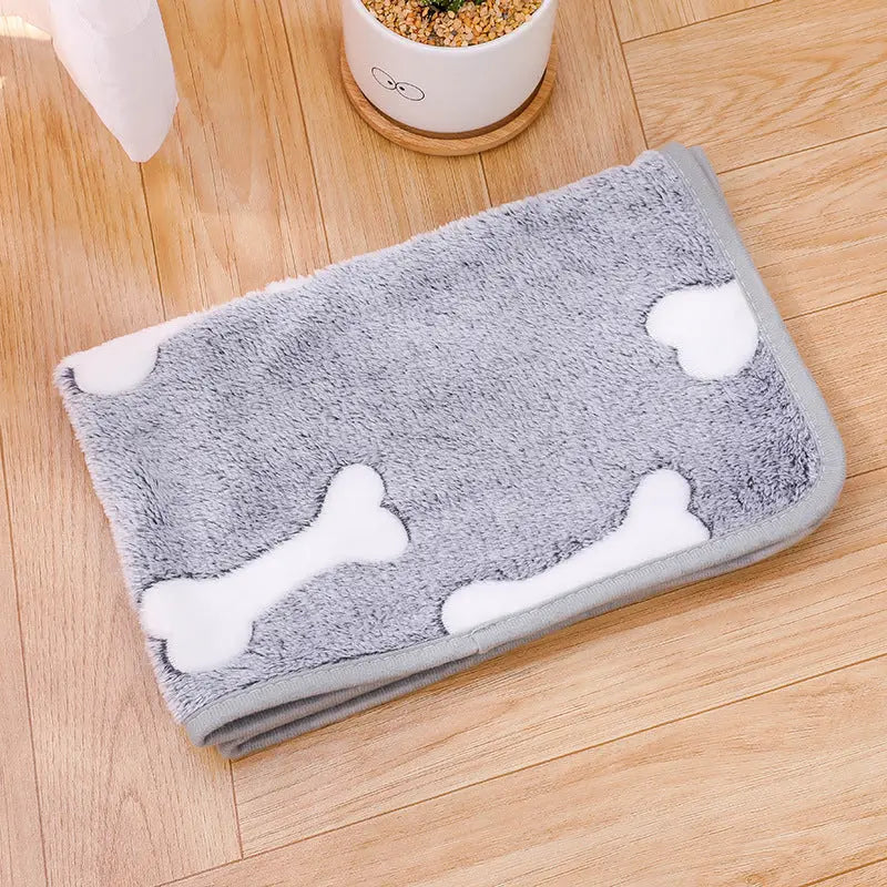 Various Styles Flannel Blanket Bed for Dogs StepbyStep
