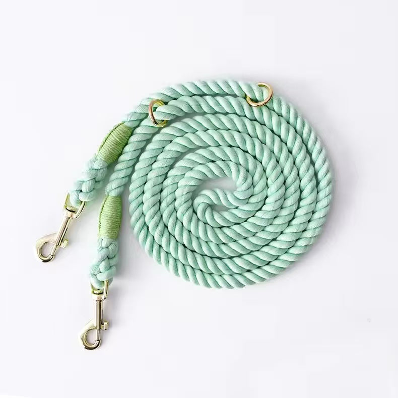 Rainbow Dog Leash StepbyStep