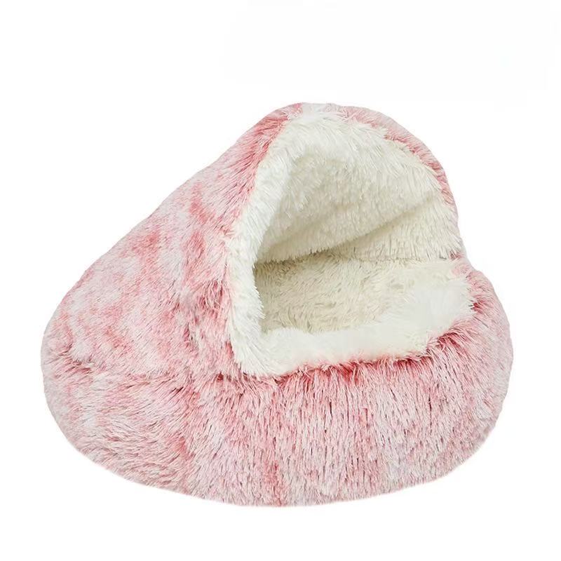 Popular Plush Pet Bed with Cover for Small Cats StepbyStep