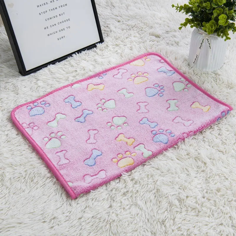 Various Styles Flannel Blanket Bed for Dogs StepbyStep