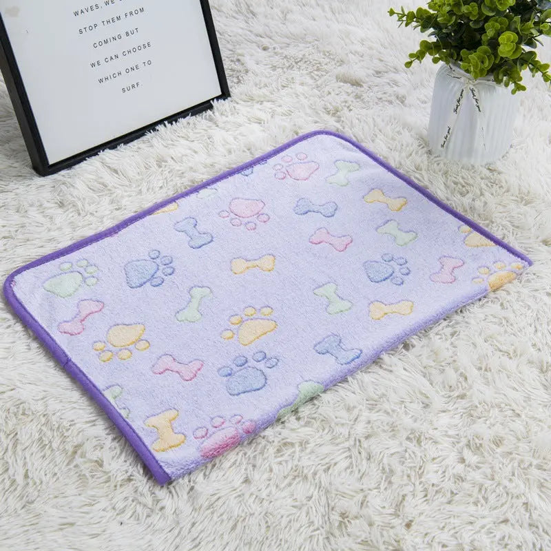 Various Styles Flannel Blanket Bed for Dogs StepbyStep