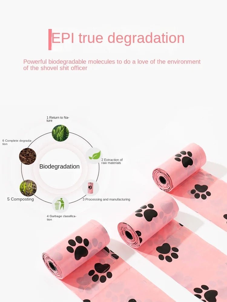 Biodegradable Pet Garbage Bag - StepbyStep