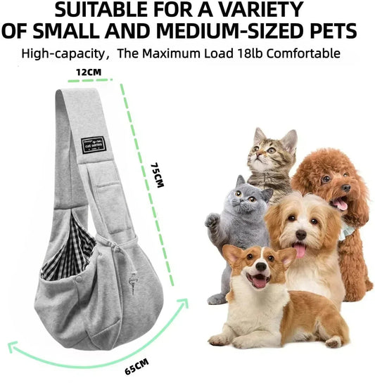 Dog Shoulder Bag Transport StepbyStep