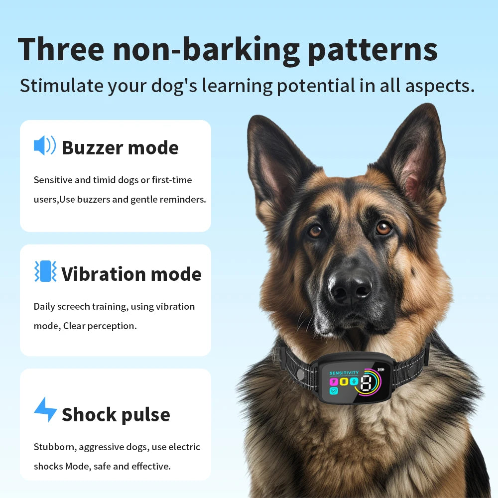 Ultrasonic Dog Collar,Waterproof Dog Training Collar StepbyStep