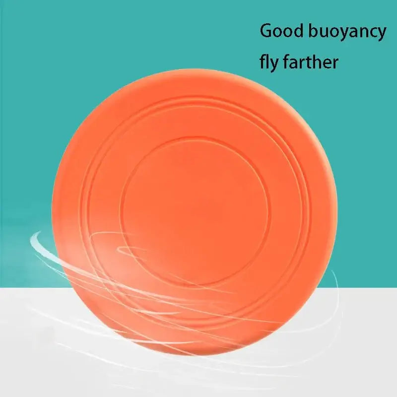 Hot Sale Soft Flying Disc for Dogs Training Interactive Chew Toy with Soft Rubber - StepbyStep