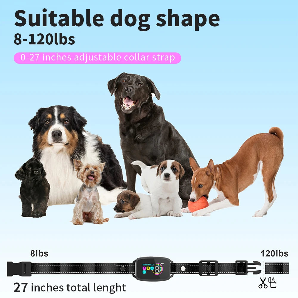 Ultrasonic Dog Collar,Waterproof Dog Training Collar StepbyStep