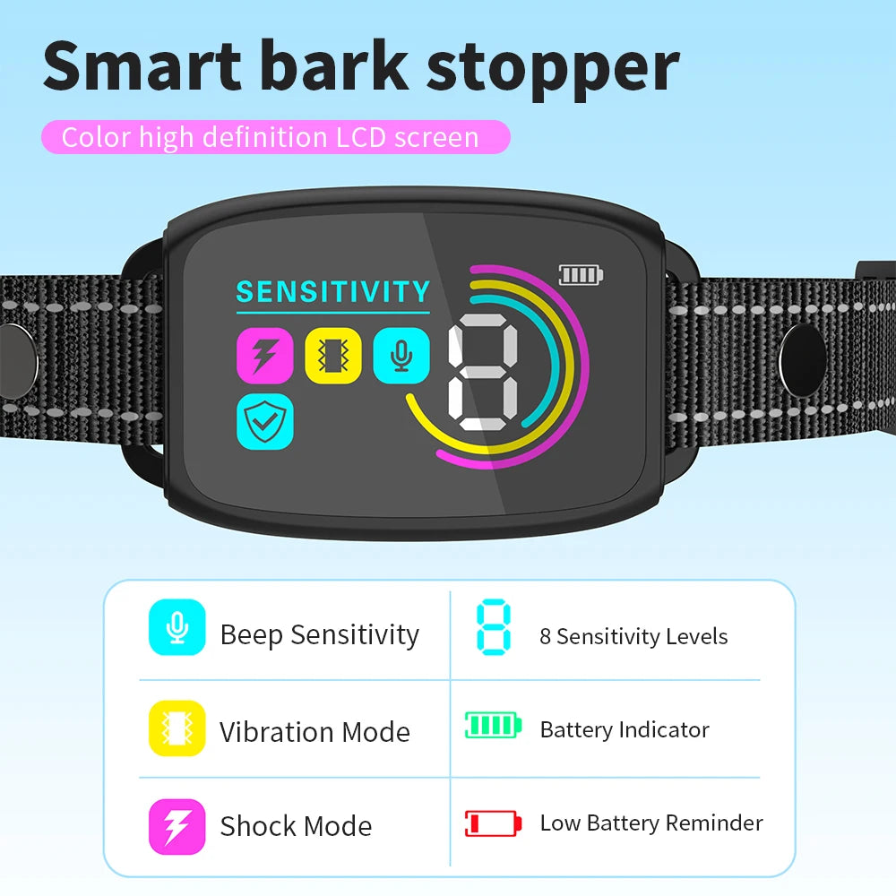 Ultrasonic Dog Collar,Waterproof Dog Training Collar StepbyStep
