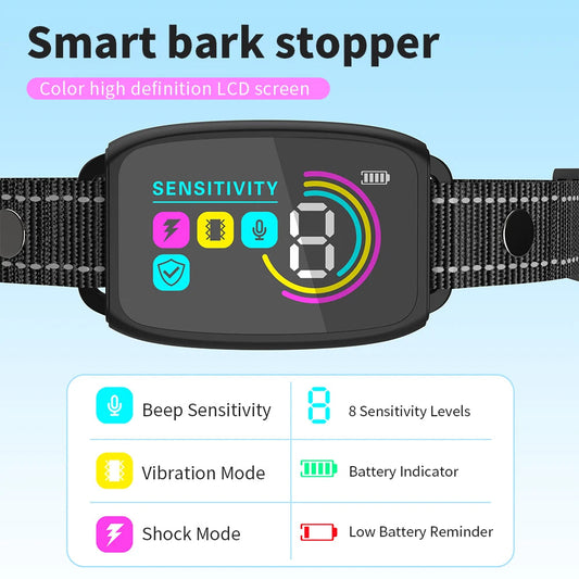 Ultrasonic Dog Collar,Waterproof Dog Training Collar StepbyStep