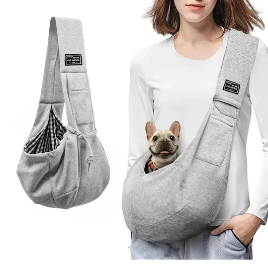 Dog Shoulder Bag Transport StepbyStep