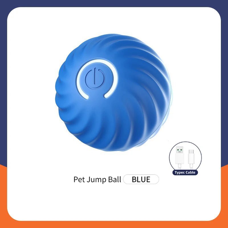Blue dog ball